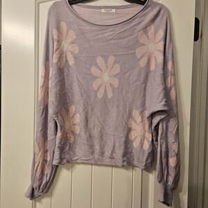 Floral Lavender Women's Top